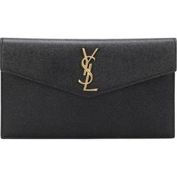 Saint Laurent Uptown Leather Clutch