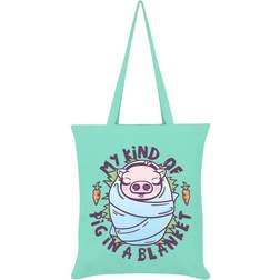 Grindstore My Kind Of Pig In A Blanket Tote Bag