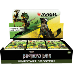 Wizards of the Coast Magic the Gathering The Brothers War Jumpstart Booster Display