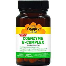 Country Life Coenzyme B Complex, 30-Count