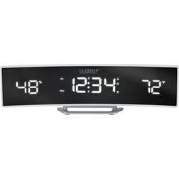 LA CROSSE TECHNOLOGY 602-247V2 Curved Led with Mirrored Lens