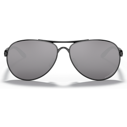 Oakley 59mm Polarized Aviator Black/Silver