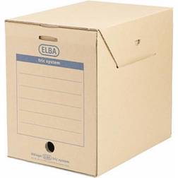 ELBA Box file 1554257 236 mm x 308 mm x 333 mm Corrugated cardboard Ecru brown 1 pc(s)