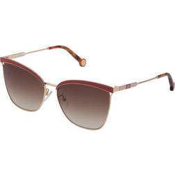 Carolina Herrera Brown Gradient Cat Eye 0357