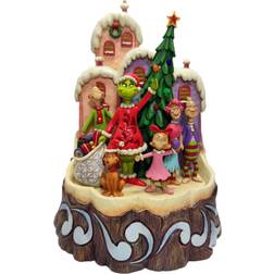 Grinch Carved by Heart Figurine Multi
