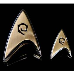Quantum Mechanix Star Trek: Discovery Enterprise Operations Badge and Pin Set