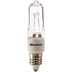 Bulbrite 50 Watt Dimmable Clear T4 Mini-Candelabra (E11) Halogen Light Bulbs, 5/Pack(860796)