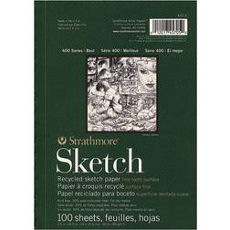 Strathmore 5.5 inches X8.5 inches Recycled Sketch Paper Pad