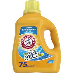 Arm & Hammer Plus OxiClean, Fresh Scent Liquid Laundry Detergent 75 Loads 0.92gal