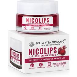 Bella Vita Organic NicoLips Lip Brightening Scrub 20g