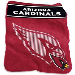 Logo Brands Arizona Cardinals Raschel Plush Throw Blanket