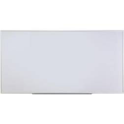 Universal Dry Erase Board, Melamine, 96 x 48, Satin-Finished Aluminum Frame