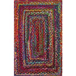 Safavieh Braided Red, Multicolor 24x36"