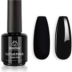 Beetles Gel Nail Polish A-Audrey Black 0.5fl oz