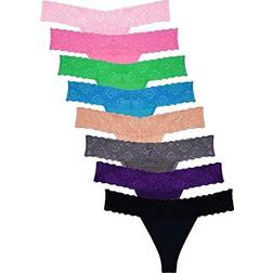 Sunm Boutique Lace Thong 8-pack