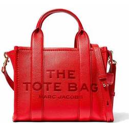 Marc Jacobs The Leather Mini Tote Bag - True Red