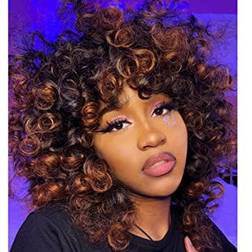 Andromeda Short Curly Wig 14 inch Brown