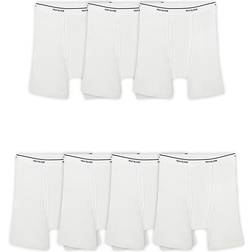 Fruit of the Loom Men's CoolZone Boxer Briefs 7-pack - White