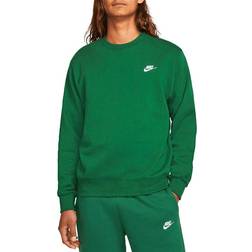 Nike Sportswear Club Fleece Crew Sweater - Gorge Green/White