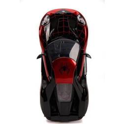 Jada Spider-Man Miles Morales 2017 Ford GT 1:24 Hollywood Ride