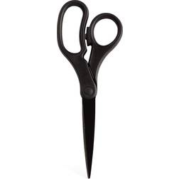 Jam Paper Precision Scissors, 8" Pointed, Black