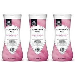 Summer's Eve Cleansing Wash, Simply Sensitive, 15 Oz, Pack of 3