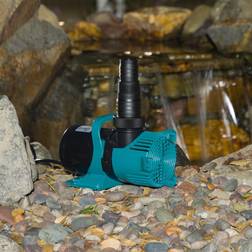 Alpine Corporation Outdoor Fountains Multi Teal & Black 4500GPH Air Pump