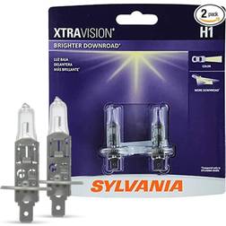 Sylvania H1 XtraVision Halogen Headlight Bulb, (Contains 2 Bulbs)