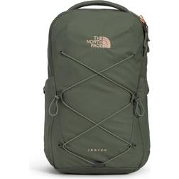 The North Face Jester Backpack - Thyme/Burnt Coral Metallic