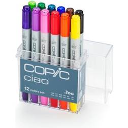 Copic Ciao Marker Set, Basic, 12-Piece