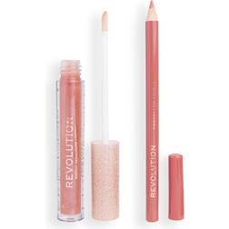 Revolution Beauty Ultimate Lights Shimmer Lip Kit