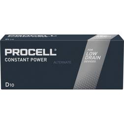 Duracell Procell Constant D Battery (Pack of 10) 5000394149380