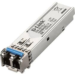 D-Link 1-port Mini-GBIC SFP to 1000BaseLX Single-Mode Fibre Transceiver For Data Networking, Optical Network 1 x 1000Base-LX Network Optical Fib