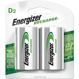 Energizer D NiMH Rechargeable 2500mAh 2-pack