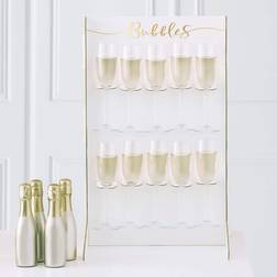 Ginger Ray Prosecco Gold Bubbly Drinks Wall Holder Wedding Party Decoration