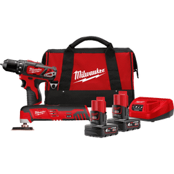 Milwaukee M12 BPP2D-402B Verktygspaket