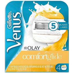 Gillette Venus Comfortglide Plus Olay Coconut Razor Blade 4-pack