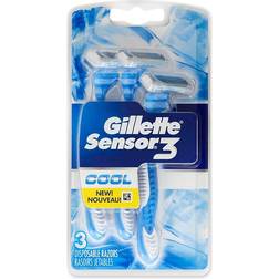 Gillette Sensor3 Cool 3-Count Men's Disposable Razor