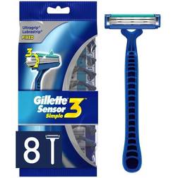 Gillette Sensor3 Simple Razors 8-pack