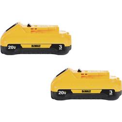 Dewalt 20V MAX 3 Ah Compact Battery 2-Pack