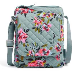 Vera Bradley RFID Mini Hipster in Rosy Outlook Floral