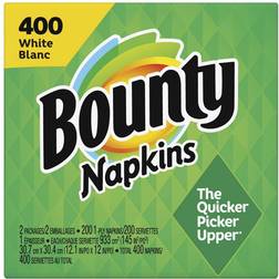 Bounty Napkins White 400ct