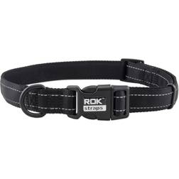 Rok Halsband ställbart Black S