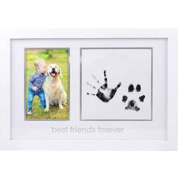 Pearhead Our Best Friends 4-Inch X 6-Inch Print Frame White 4" X 6" Maleri