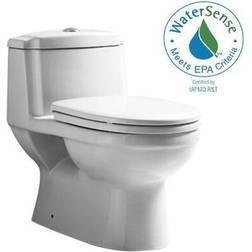 Whitehaus Collection WHMFL3222-EB, Magic Flush Toilet with Dual Flush WHMFL3222-EB