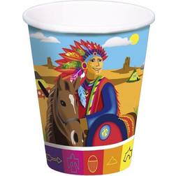 Folat Indians Party Cups 250ml 8 stycken