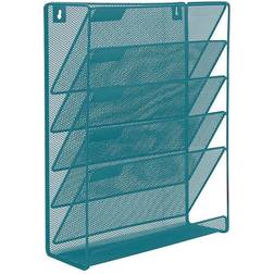 Mind Reader Mesh 6 Pocket Vertical Desk Organizer