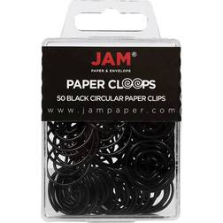 Jam Paper 50pk Circular Clips