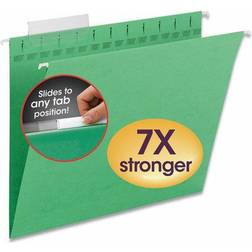 Smead TUFF Recycled Hanging File Folder, Tab, Letter