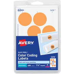 Avery Easy Peel Laser Color Coding